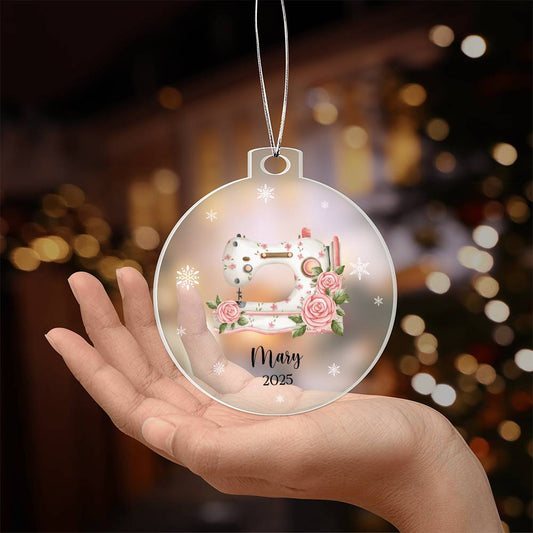 Sewing Christmas Tree Ornament