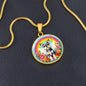 Chihuahua Dog Engraved Rainbow Bridge Memorial Necklace-[Heartfelt Family Gift]