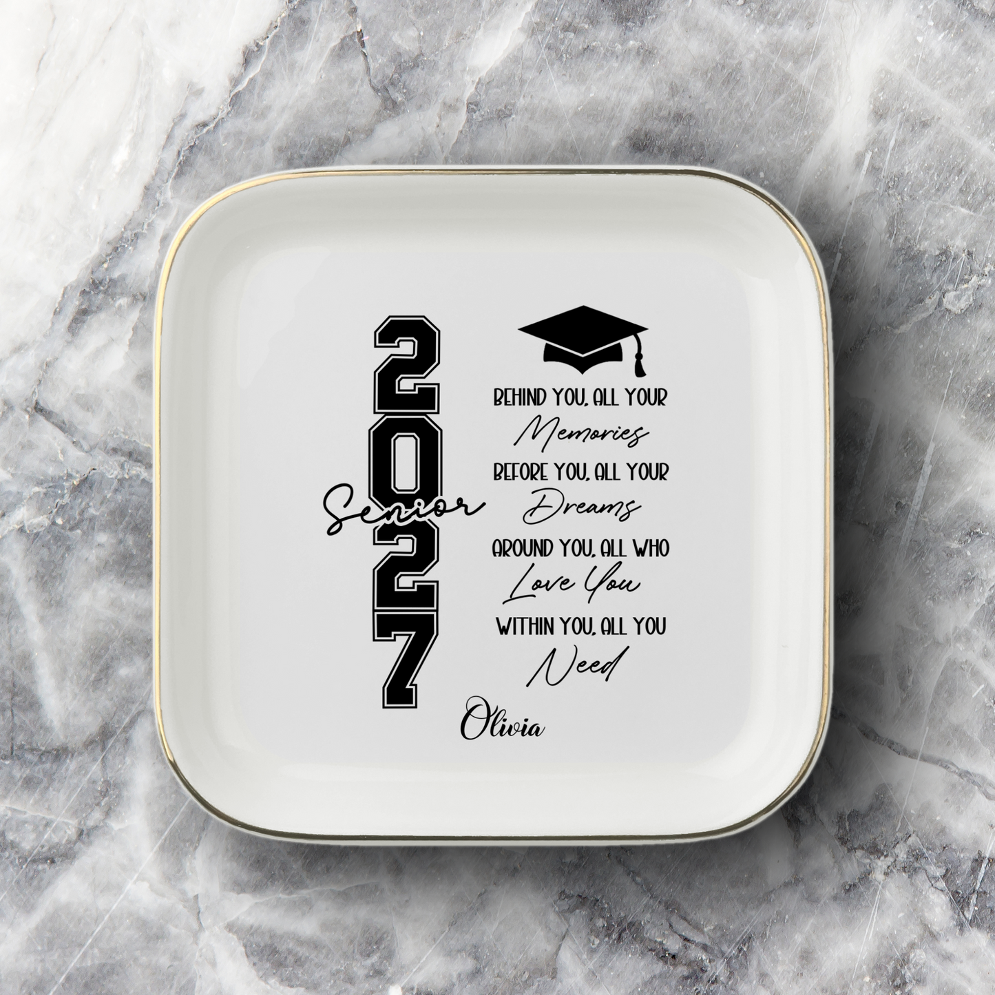Senior Class of 2027 Jewelry Dish