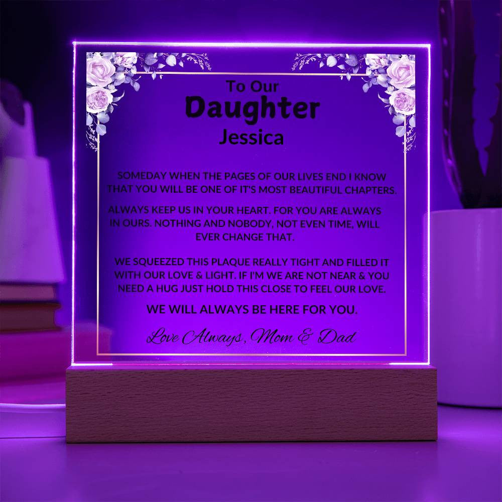 Daughter Plaque Gift-[Heartfelt Family Gift]
