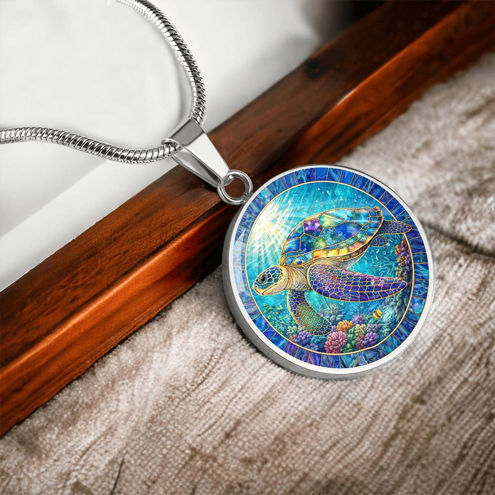 Sea Turtle Necklace, Ocean Life Jewelry, Engraved Sea Turtle Pendant, Turtle Lover Gift, Nature Inspired Keychain, Marine Life Bracelet