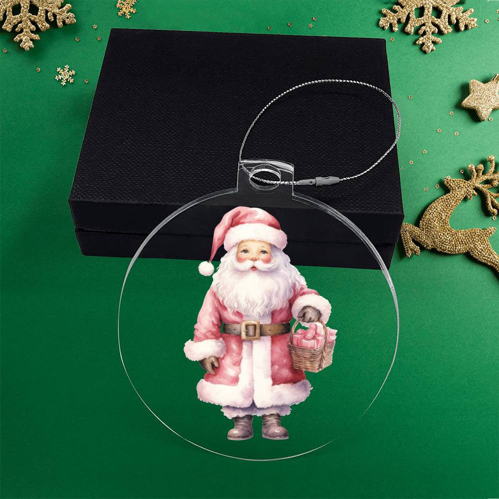 Acrylic Christmas Ornament-[Heartfelt Family Gift]