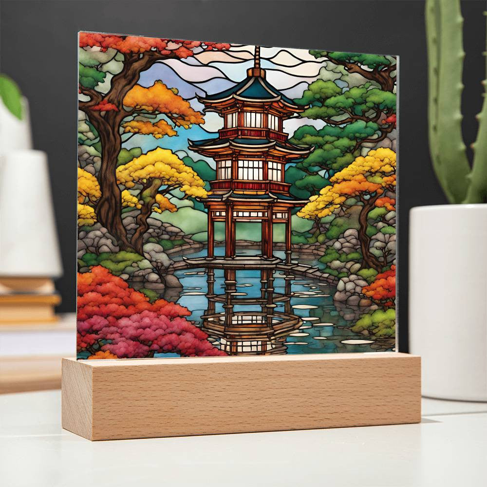 Japanese Acrylic Plaque-[Heartfelt Family Gift]