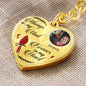 Engraved Memorial Heart Keychain Gift-[Heartfelt Family Gift]