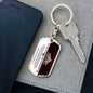 To My Badass Granddaughter Keychain-[Heartfelt Family Gift]