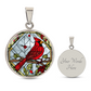 Cardinal Engraved Necklace - Personalized Gift for Any Occasion-[Heartfelt Family Gift]