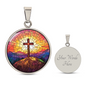 Personalized Christian Cross Necklace