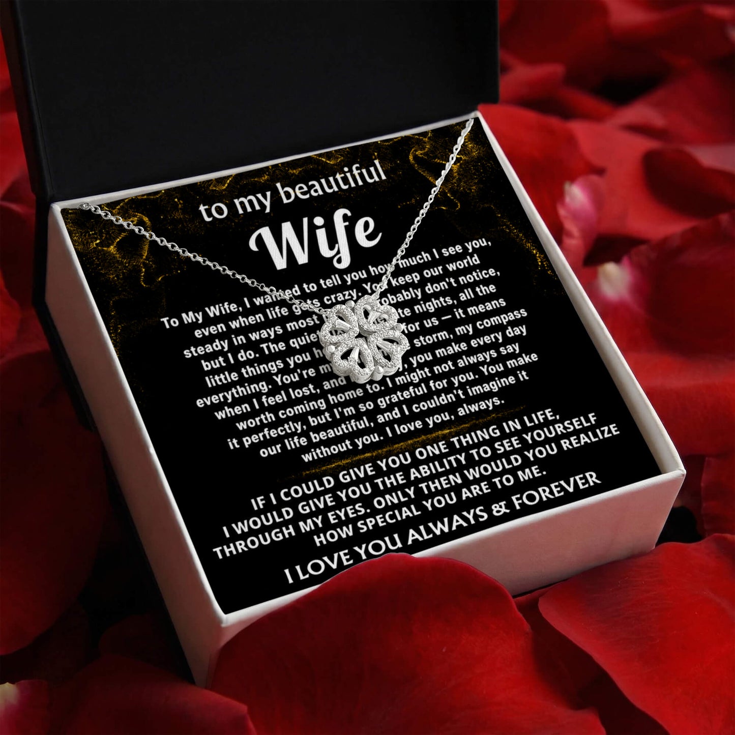 To My Wife, You make our life beautiful.