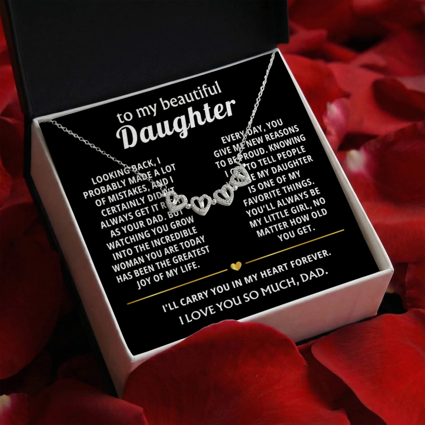 To My Beautiful Daughter, Being your Dad is my greatest joy.
