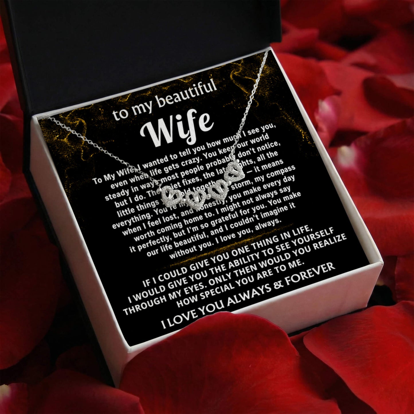To My Wife, You make our life beautiful.