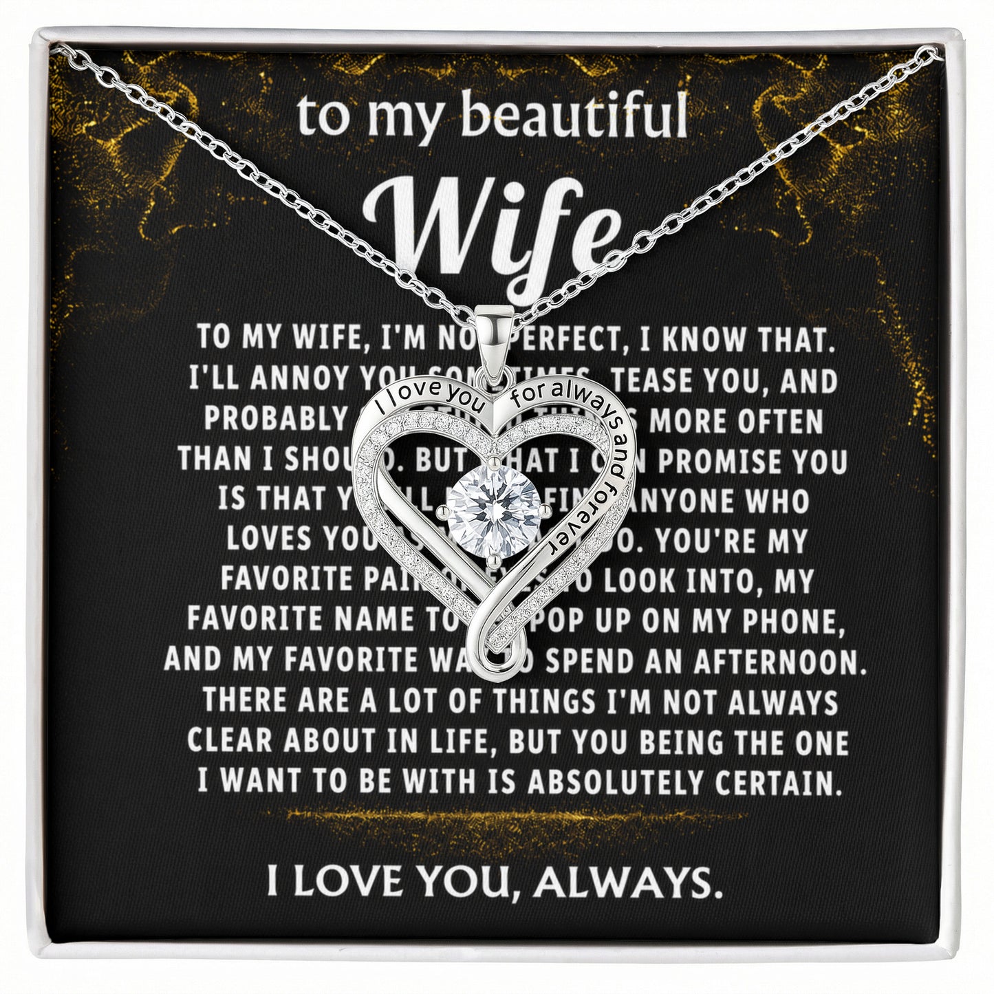 To My Wife, You're my favorite everything, always.