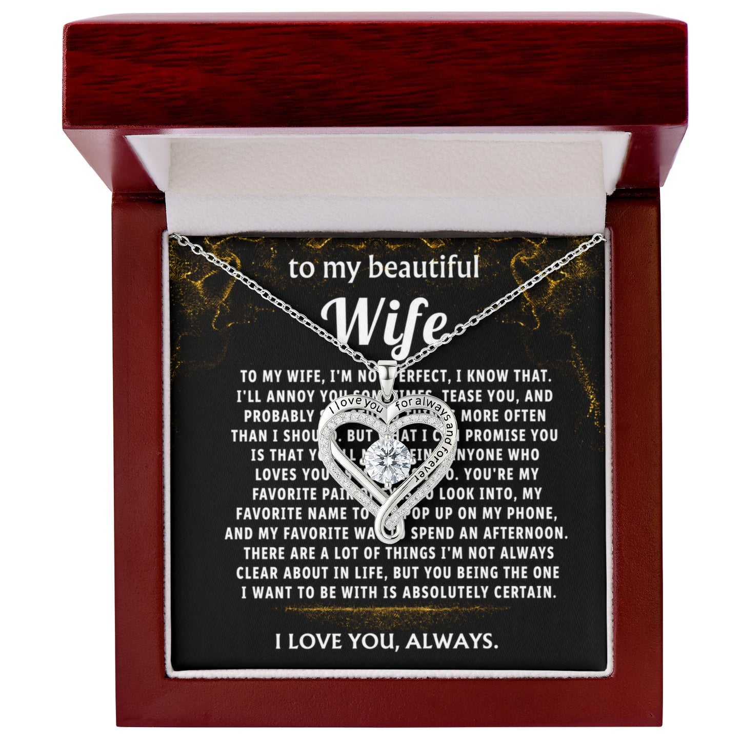 To My Wife, You're my favorite everything, always.