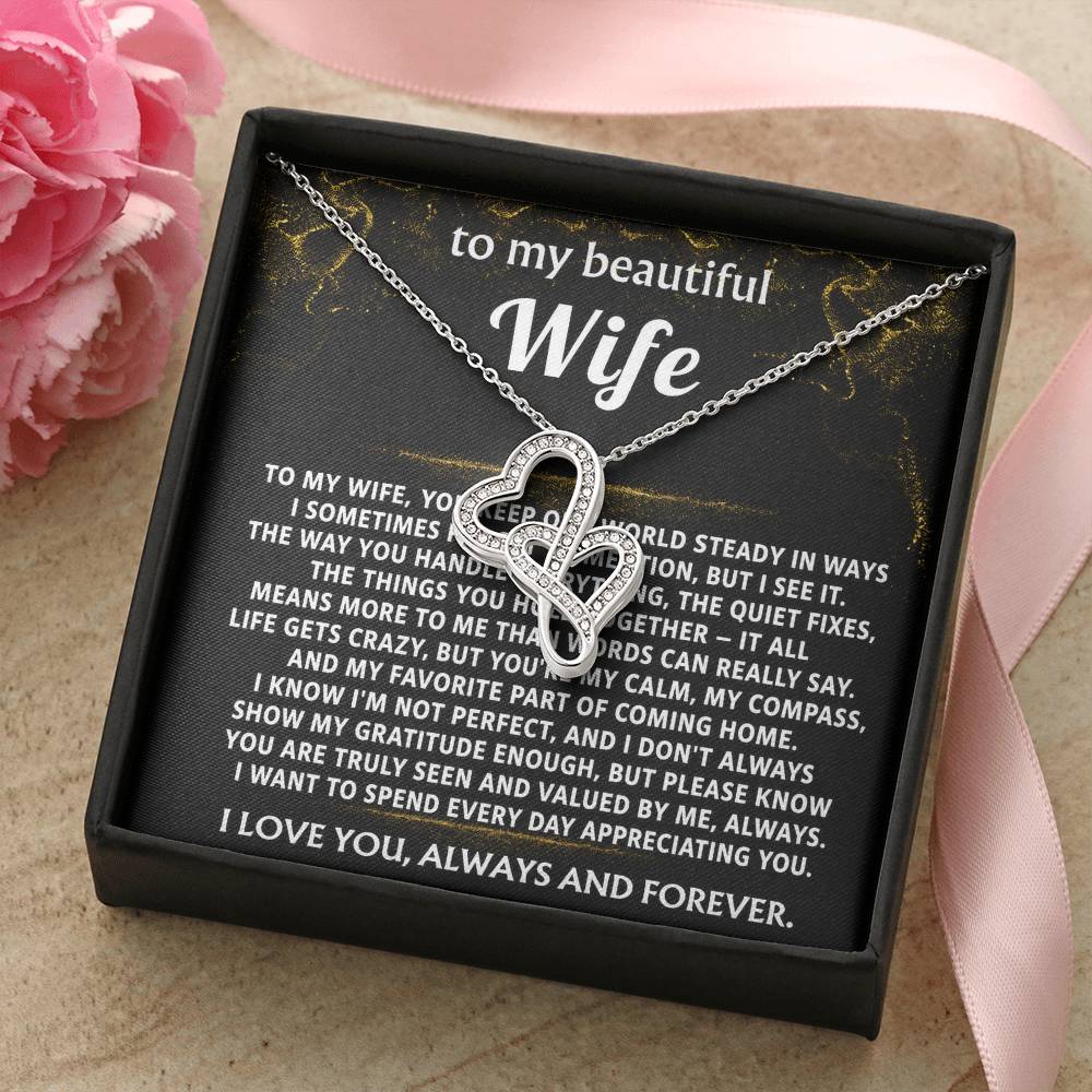 To My Wife, You are my calm, my compass.