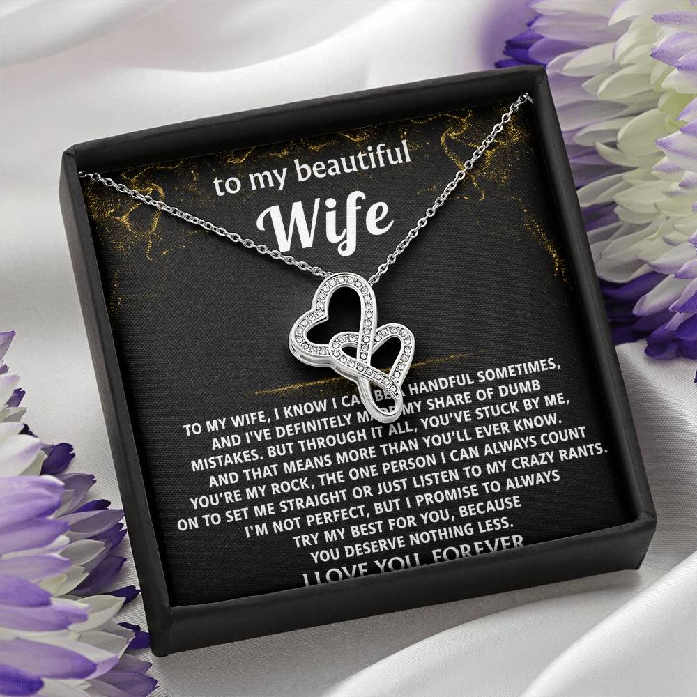 To My Wife, You're my rock, my everything.