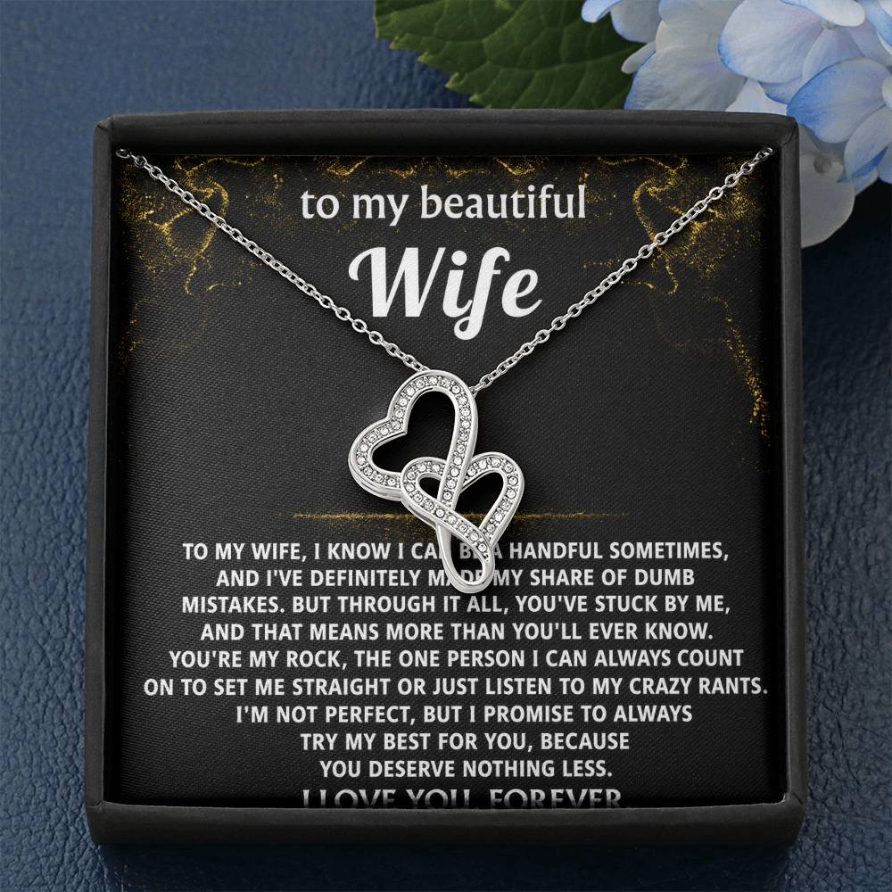 To My Wife, You're my rock, my everything.