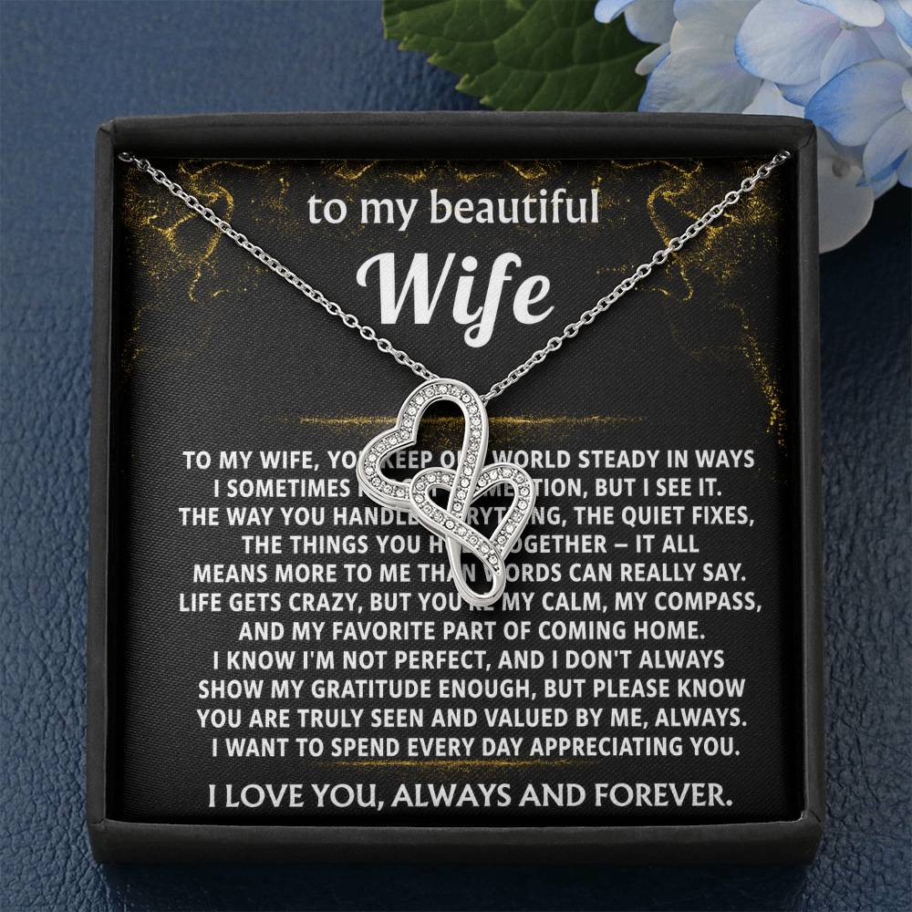 To My Wife, You are my calm, my compass.