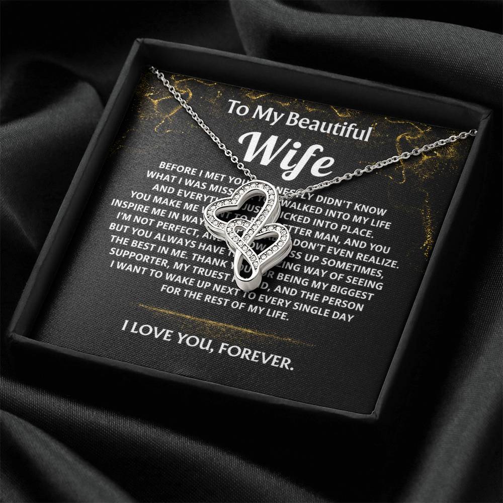 To My Wife, You complete my life, my love.