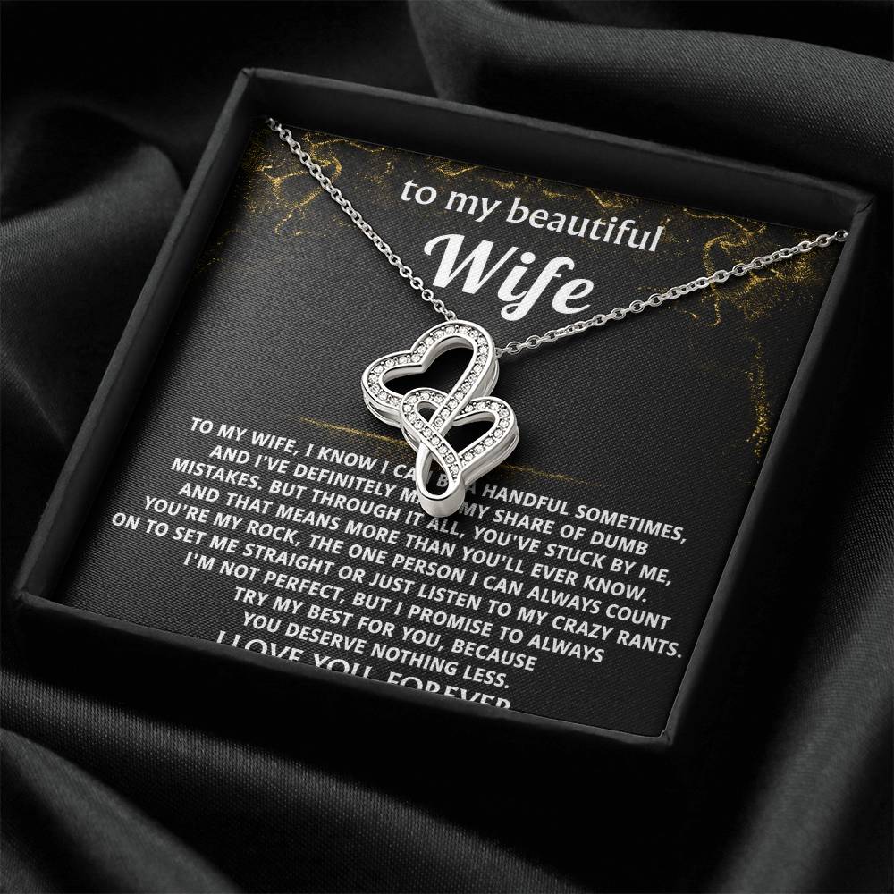 To My Wife, You're my rock, my everything.