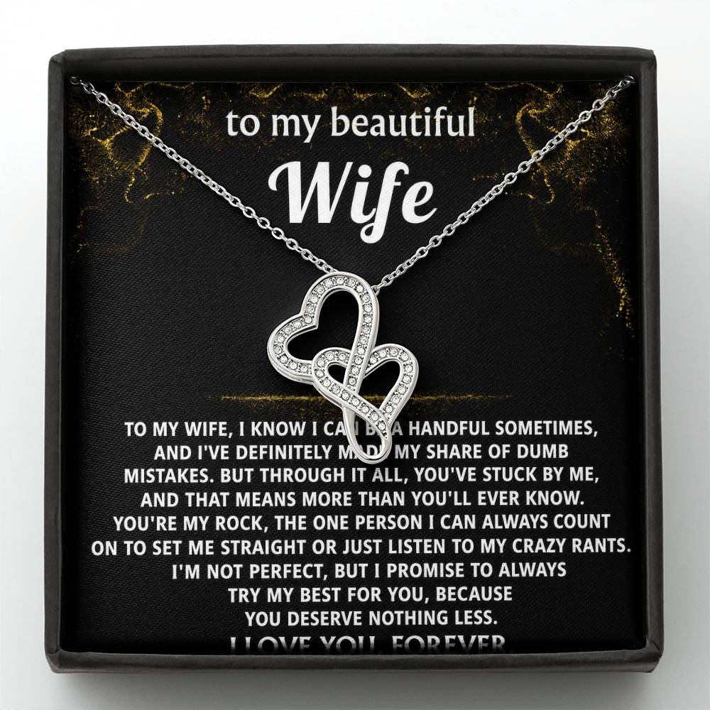 To My Wife, You're my rock, my everything.