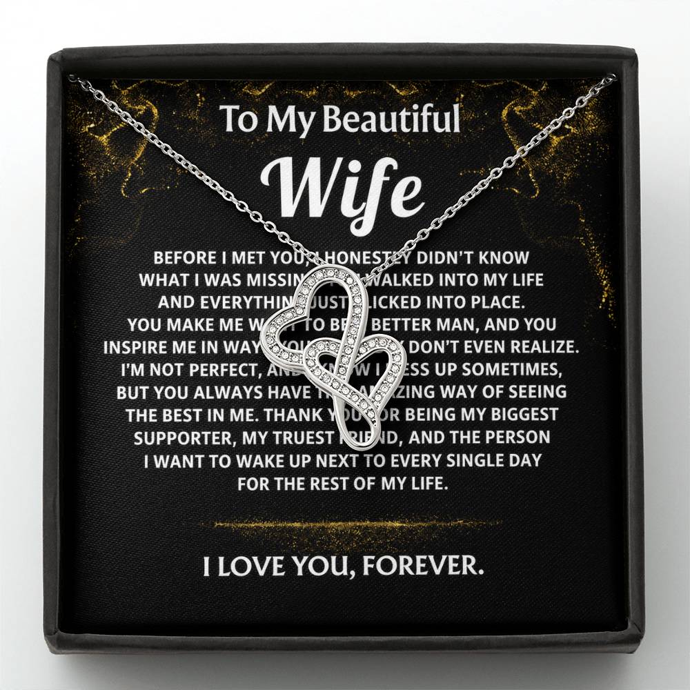 To My Wife, You complete my life, my love.