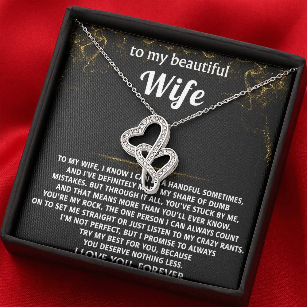 To My Wife, You're my rock, my everything.