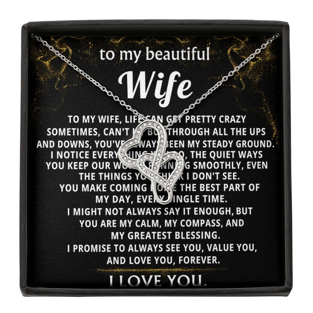 To My Wife, You are my calm and greatest blessing.