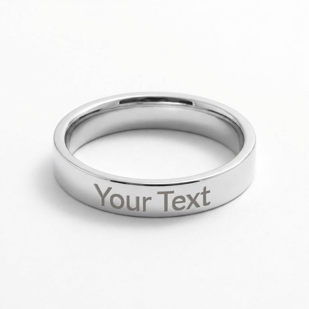 Class of 2026 Engraved Graduation Women's Ring Gift