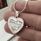 Mommy Engraved Heart Necklace-[Heartfelt Family Gift]