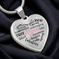 Nana  Engraved Heart Necklace-[Heartfelt Family Gift]