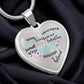 Mama Engraved Heart Necklace-[Heartfelt Family Gift]