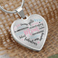 Mom Engraved Heart Necklace-[Heartfelt Family Gift]