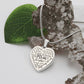 Mom Engraved Heart Pendant-[Heartfelt Family Gift]