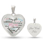 Mom Engraved Heart Necklace-[Heartfelt Family Gift]