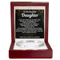 To My Daughter Engraved Cuff Bracelet Gift