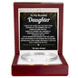 Daughter Engraved Cuff Bracelet Gift