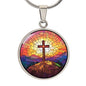 Personalized Christian Cross Necklace