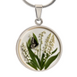 lily pendant-[Heartfelt Family Gift]