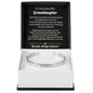 Granddaughter Engraved Cuff Bracelet