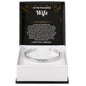 Wife Engraved Cuff Bracelet from Husband