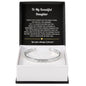 Daughter Engraved Cuff Bracelet Gift