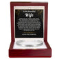 To My Wife Engraved Cuff Bracelet Gift from Husband