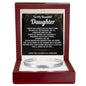 To My Daughter Engraved Cuff Bracelet Gift