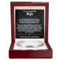 To My Wife Forever & Always Engraved Cuff Bracelet Gift
