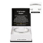 Daughter Engraved Cuff Bracelet Gift