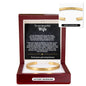 To My Wife Forever & Always Engraved Cuff Bracelet Gift