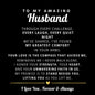 Husband Personalized Name Bead Bracelet