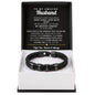 Husband Personalized Name Bead Bracelet