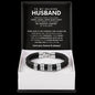 Husband Personalized Name Bead Bracelet
