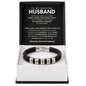 Husband Personalized Name Bead Bracelet