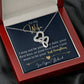 Heart to Heart Necklace The Perfect Gift for Your Wife - Handcrafted and Personalized-[Heartfelt Family Gift]
